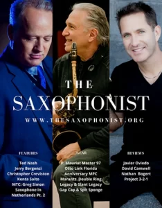 Saxophone magazine cover