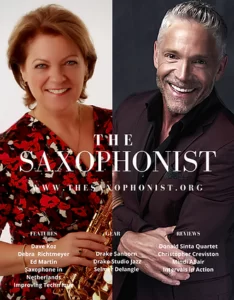 Saxophone magazine cover