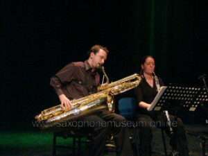 photo of the saxophone being performed